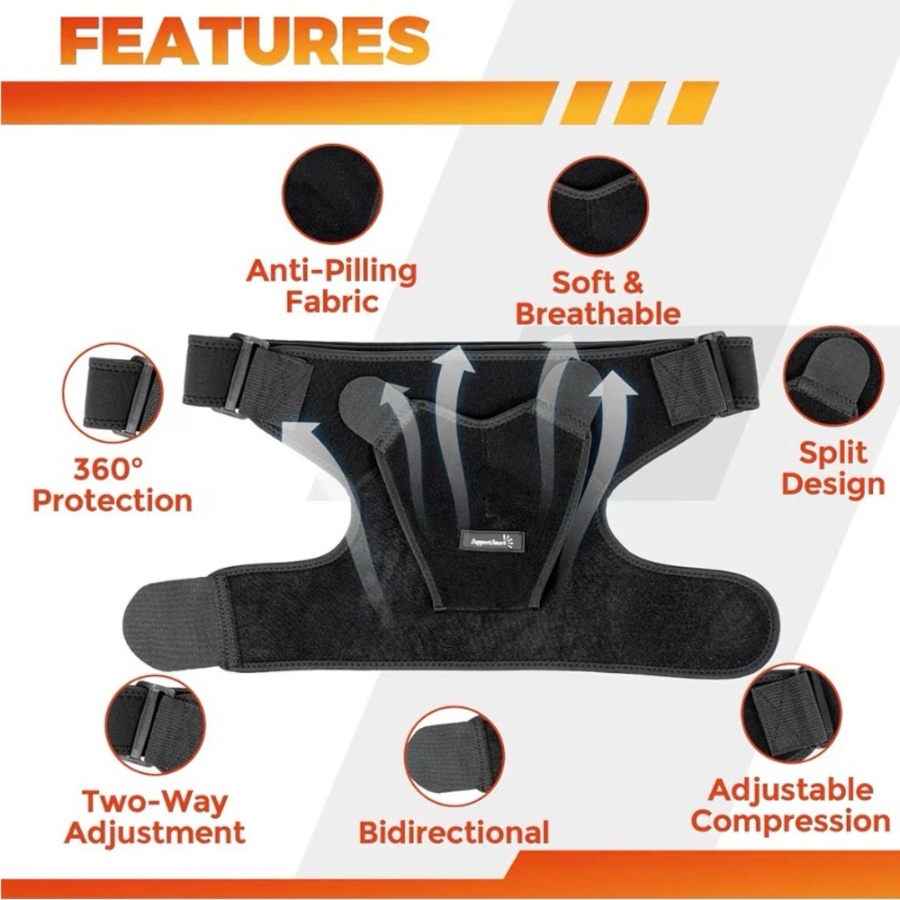 Shoulder Brace for Pain Relief & Support - Picture 3 of 3